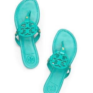 Island Turquoise Tory Burch Miller Sandals